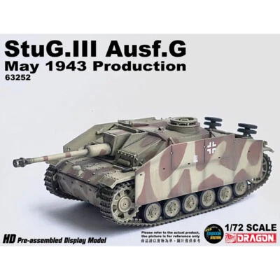 Dragon 1/72 German No.3 Assault Gun May 1943 type Kursk 1943 Finished Model - Image 1 of 4