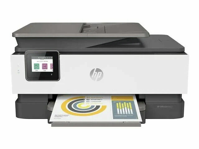 HP OfficeJet 8022 Wireless All-in-One Color Inkjet Printer