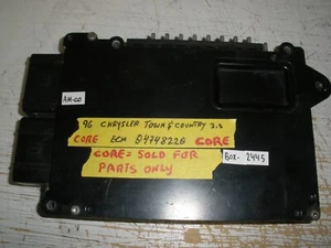 96 CHRYSLER TOWN & COUNTRY ECM CORE *NON-WORKING* 04748220  ((BOX -2445 ))/ - Picture 1 of 2