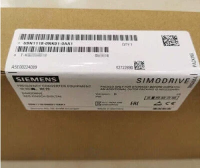 6SN1118-0NK01-0AA1 NEW SIEMENS 6SN1 118-0NK01-0AA1 SIMODRIVE 611  BLOCK MODULE - Image 1 of 3