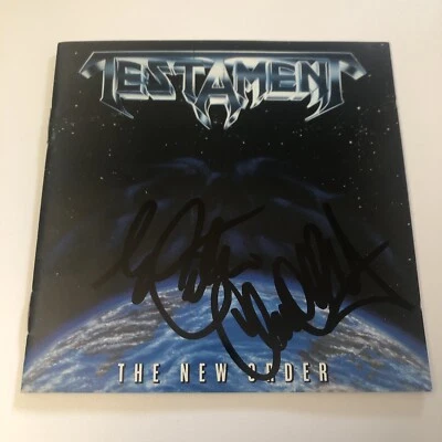 TESTAMENT The New Order (CD 1988 Megaforce/Atlantic) signiert signed TOP!!! - Bild 1 von 4