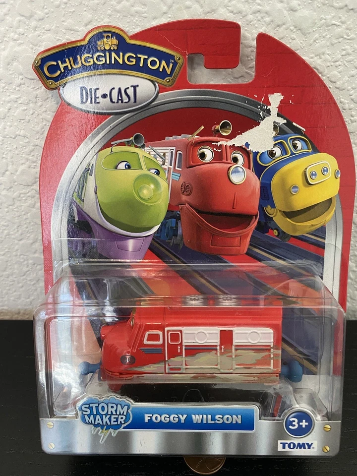 Chuggington Die Cast Foggy Wilson Storm Maker Lc54433 Tomy