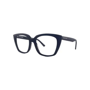 Balenciaga BB0062O Black Eyeglasses Frames 53mm 18mm 140mm - 001 - Picture 1 of 6