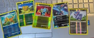 POKEMON Diamonds & Pearls SPINX PURUGLY SNEASEL BUIZEL COMBEE Reverse Holo Foil - Picture 1 of 7