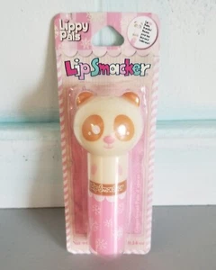 Lip Smacker Lippy Pals Gingerbread Flavor Pink Panda 0.14 oz - Picture 1 of 3