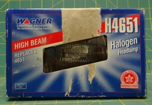 Wagner Halogen H4651 Rectangular High Beam Replaces 4651 12V - Picture 1 of 7