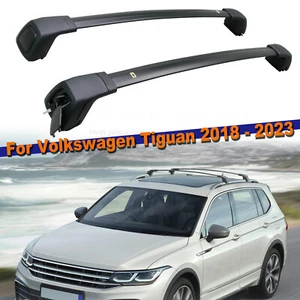 US Stock Cross Bars for Volkswagen VW Tiguan 2018-2023 Luggage Roof Cargo Rack - Picture 1 of 8