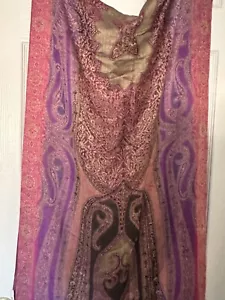 NWT~Collection Eighteen~Scarf/Wrap Pashmina~Paisley~Floral Print~”DEWBERRY” - Picture 1 of 6
