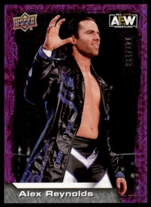 2022 Upper Deck AEW Purple Pyro #72 Alex Reynolds 141/199 - Bild 1 von 2