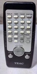 Remote Control For TEAC RC-1198 RC-1199 Hi-Fi Table Clock Radio Audio System - Picture 1 of 4