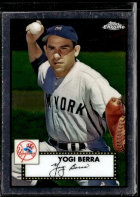 2021 Topps Chrome Platinum Anniversary #473 Yogi Berra - Image 1 of 2
