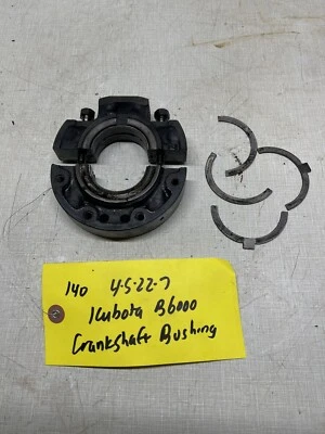 Kubota B6000 Engine crankshaft main case bearing assembly - Image 1 of 3