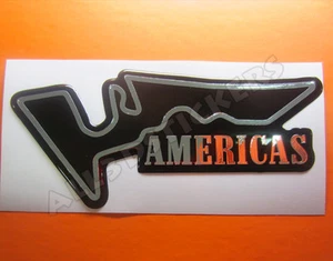 Pegatina Relieve 3D Circuito Americas 14x6 cm - Imagen 1 de 1