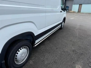 Side Bars To Fit Saic Maxus Deliver 9 LWB Van Tube Stainless Steel Accessories - Bild 1 von 3