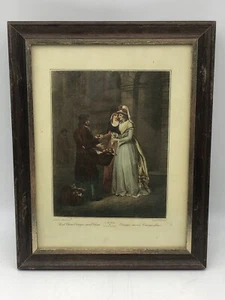 CRIES OF LONDON (3rd) Colored Print: Sweet China Oranges Framed F. Wheatley R.A. - Picture 1 of 5