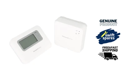 Honeywell T3R Wireless 7 Day Programmable Room Thermostat & Receiver - NEW - Image 1 of 2