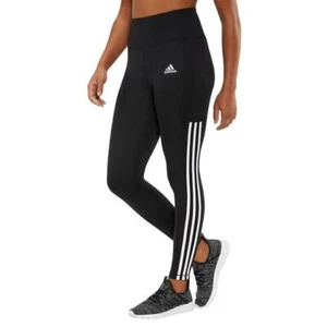 adidas Ladies' 7/8 3-Stripe Active Tight High Waisted-ED6990-Sz&Clr:Variety--NWT - Picture 1 of 16
