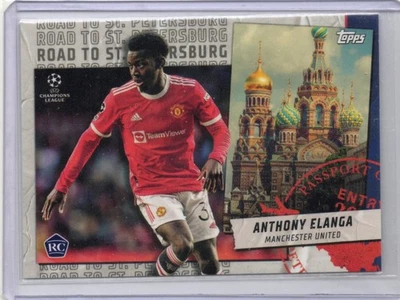 2021-22 Topps UEFA Champions League #RSP-03 Anthony Elanga Road to St Petersburg - Image 1 of 2