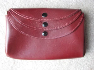 Fiocchi Italy Echtleder Drei Taschen Damen Geldbörse - Bild 1 von 8