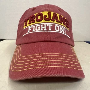 USC Trojans Lavato Cardinale Slouch Fit Regolabile Belfast Cappello StrapBack OSFA - Foto 1 di 7