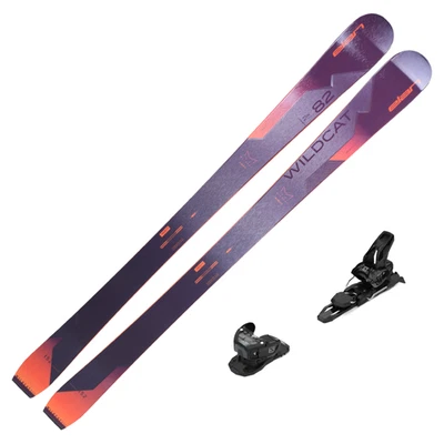 Esquís para mujer Elan Wildcat 82 C 2024 con 11 fijaciones Marker Squire - ACPHGN22K Foto 1 de 4