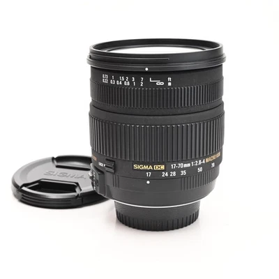 Sigma AF 17-70mm f2.8-4 DC OS HSM Macro Lens Nikon #395 - Image 1 of 4