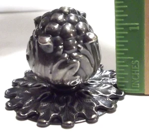 Vintage Antique Tiffany & Co. Decorative Silverplate Berry Finial Paperweight - Picture 1 of 8