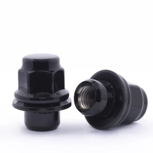 24 Black 12x1.5 Mag Lug Nuts fits Factory Toyota/Lexus Alloy Wheels - Picture 1 of 2