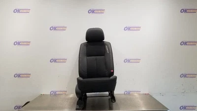 19 NISSAN TITAN XD PRO 4X MANUAL SEAT ASSEMBLY FRONT RIGHT PASSENGER BLACK CLOTH - Image 1 of 4