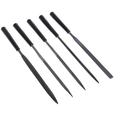 Professional Grade 5Pcs Needle Files for Metal Glass Stone Jewelry Wood Carving - Image 1 of 4