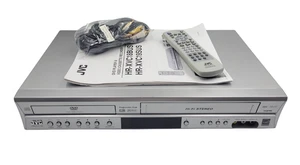 JVC HR-XVC19SU DVD Player Video Cassette Recorder Tested REFRESHED Manual Remote - Picture 1 of 5