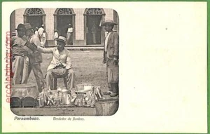 ah2829 - BRAZIL - VINTAGE POSTCARD Postal Antigua - Pernambuco - Costumes - Picture 1 of 1