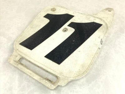 97 Honda XR100 XR 100 80 OEM Front Number Plate Panel Fairing Plastic - Image 1 of 4