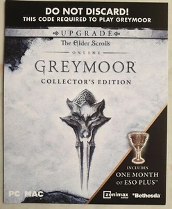 The elder scrolls online Greymoor Collector's edition PC MAC - Upgrade ONLY 🇦🇺 - Picture 1 of 3