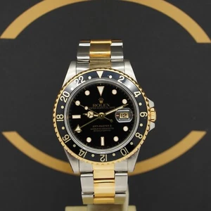 Rolex GMT-Master II S/G Ref: 16713 - aus 1993 - Rolex Box - Bild 1 von 7