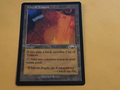 Magic The Gathering MTG Exodus City of Traitors Never Played Reserved List - Image 1 of 4