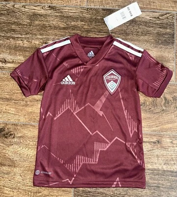 NUEVA Camiseta Colorado Rapids Adidas MLS Niño Pequeño (5T) Se Vende por $50 5T NUEVA CON ETIQUETAS FÚTBOL Foto 1 de 4