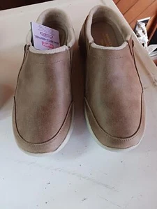 Skechers Vegan Easy Going Latte 2 Tan Slip-On Clogs Mule Women’s Sz 6 New - Picture 1 of 2