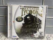 NEW Railroad Tycoon II (2) Gold Edition Sega Dreamcast Factory Sealed