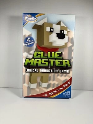 Thinkfun Clue Master Logical Deduction Game Reasoning 40 Challenges NEW - Image 1 of 2