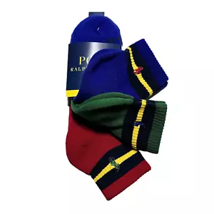 New Polo Ralph Lauren Men's 3-Pack Low Cut Socks Half Cushion Performance - Picture 1 of 5