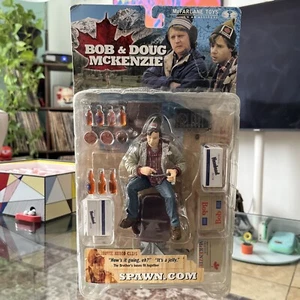Vtg McFarlane Toys BOB & DOUG MCKENZIE Figure Strange Brew Rick Moranis (READ !) - Picture 1 of 8
