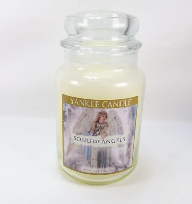 New Yankee Candle Song Of Angels 22 oz.  RETIRED New Glass Jar - Image 1 of 4