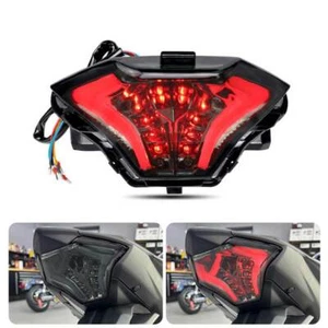 LED Brake Tail Light Turn Signal Integrated For YAMAHA YZF R3 R25 MT07 MT03 MT25 - Picture 1 of 14