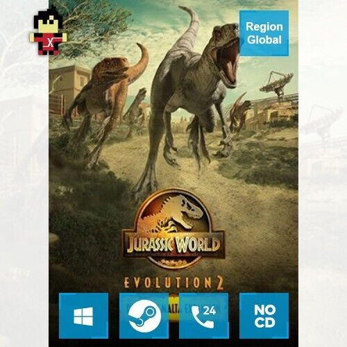 Jurassic World Evolution 2 Dominion Malta Expansion PC Steam Key Region Free