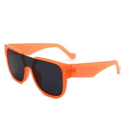 Oversized Brow-Bar Women's Sunglasses - Chic Square Outdoor Female Shades - Image 1 of 4