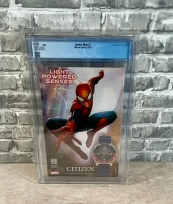 CRYSTAL CLEAR ACRYLIC CASE DISPLAY HOLDER FOR CGC COMICS- PROTECTS AND DISPLAYS!