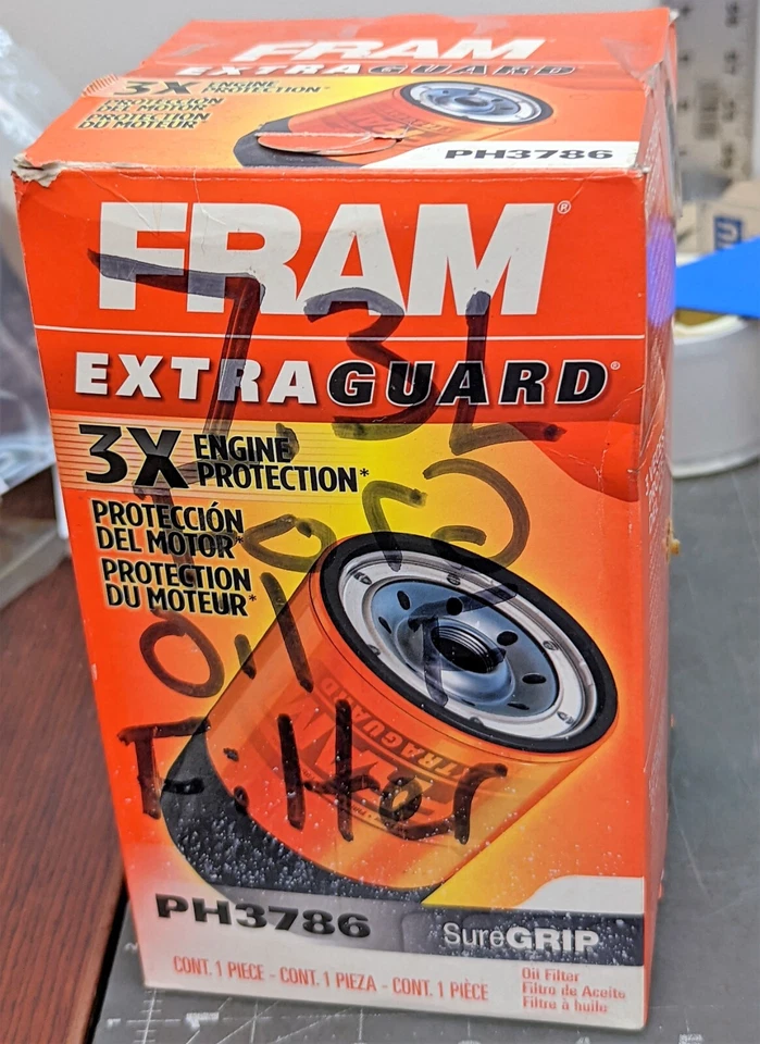 PH3786 Fram Oil Filter [A3B1]  - Image 1 of 3