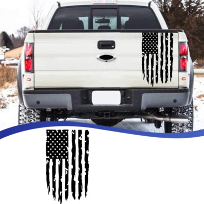 American Flag Truck Tailgate Vinyl Decal Pickup Sticker For Dodge RAM 2500 NEW - Изображение 1 из 4