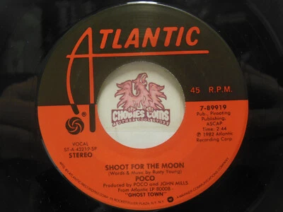 POCO: Shoot For The Moon / The Midnight Rodeo, 45 RPM VG+ (6A) - Image 1 of 2